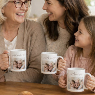 Mormor mors dag foto akrylpresent kaffemugg