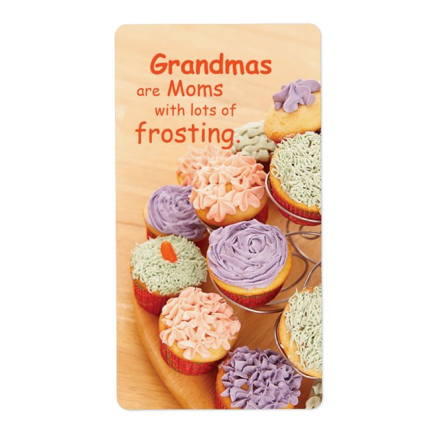 Mormor Muffinsar Mors dag, Lodrät, Gift Fraktsedel (Framsidan)