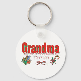 Mormor, nästa bästa Sak till tomten Nyckelring