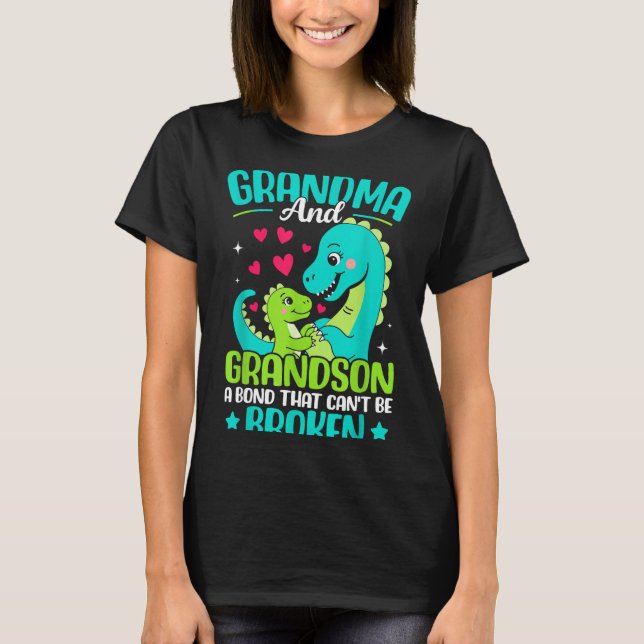 Mormor och barnbarn En obruten bindning D T Shirt (Framsida)