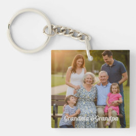Mormor och morfar foto minnessak
