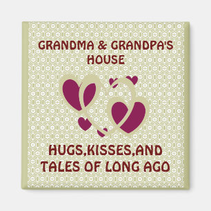 MORMOR- OCH MORFARHUSMAGNET MAGNET