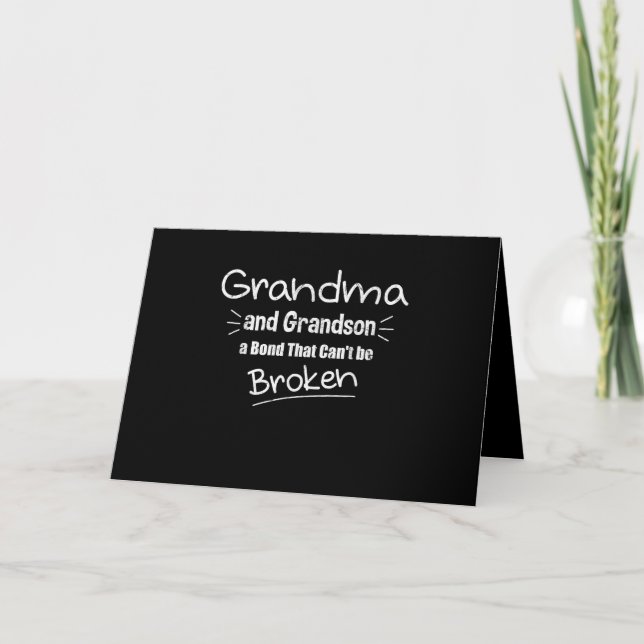 Mormor och sonson En oväntad vänskap Inbjudan (Framsida)