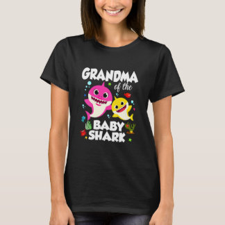 Mormor på Bashark Grandma Shark T Shirt