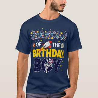 Mormor på Birthday Boy Rymden Mamma Mam T Shirt