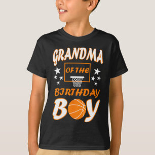Mormor på Birthday-pojken Basketball Älskare Match T Shirt