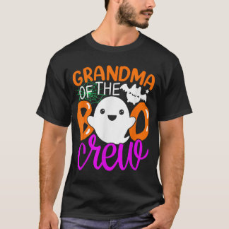 Mormor på Boo Crew Halloween-familjen T Shirt