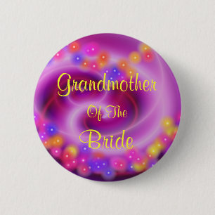 Mormor på Bride Swirly Heart Button Knapp