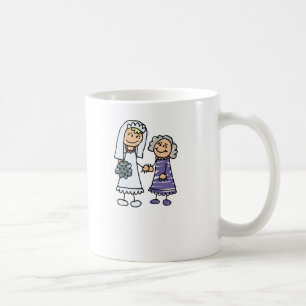 Mormor på bruden på Bröllopsdagen Kaffemugg