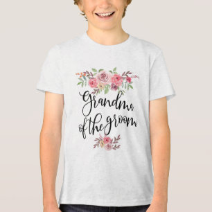 Mormor på Groom Bröllop Brudens sida _1 T Shirt