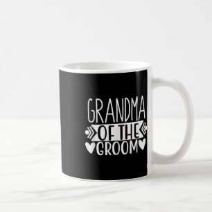 Mormor på Groom Tees Bröllop Gift Bachelorett Kaffemugg