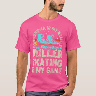 Mormor på rullskridskor Mormor som åker rullskrids T Shirt