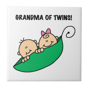 Mormor på Twillingar Kakelplatta