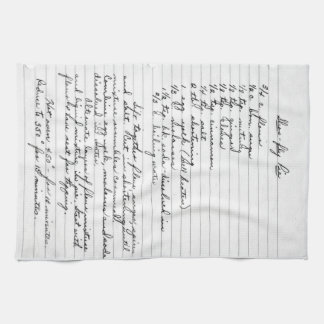 Mormor recepthandduk kökshandduk