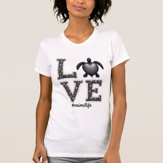 Mormor Sköldpadda - Kärlek Mimi Liv Havssköldpadda T Shirt