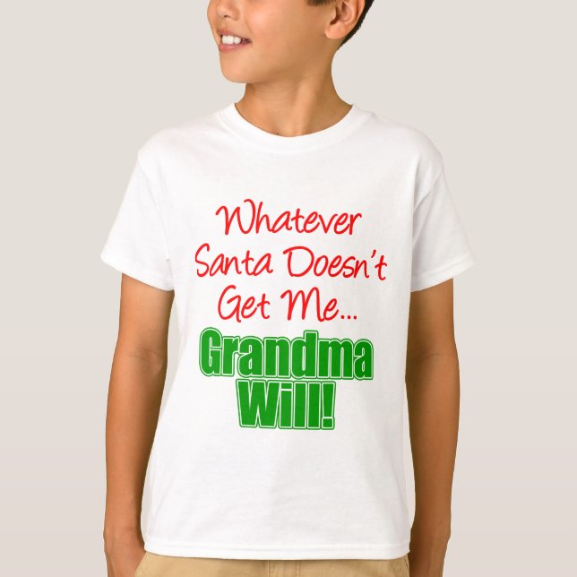 Mormor som är bättre än Santa Tee (Framsida)