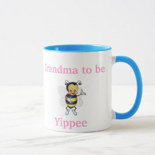 Mormor som är Yippee Mugg