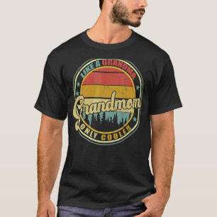 Mormor som en mormor, bara en Vintage Mor T Shirt