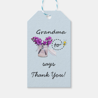 Mormor som ska lämnas Märkre Presentetikett