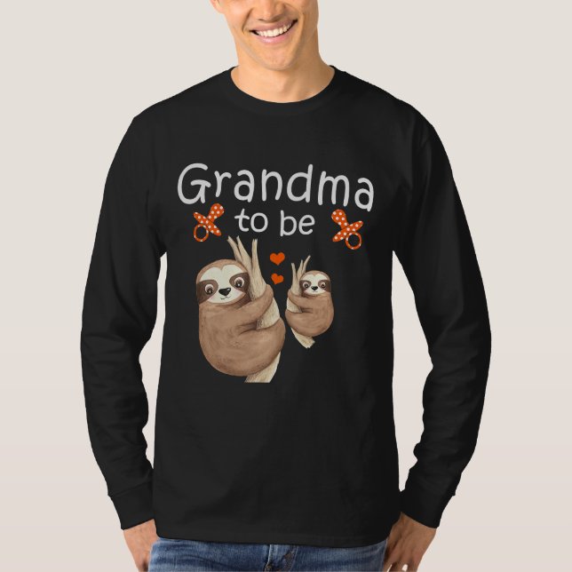 Mormor som ska vara långsamma babyskor Utspädnings T Shirt (Framsida)