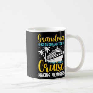 Mormor-sondotterminnen för kryssningsresa kaffemugg