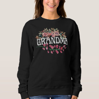Mormor sweatshirt, mormor sweater, blommigt t shirt