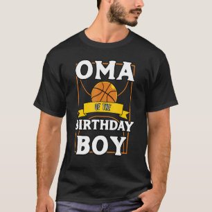 Mormor till Birthday Baller Basketball Bday-fest T Shirt