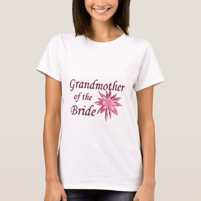 Mormor till Bride Rosa Tee (Framsida)
