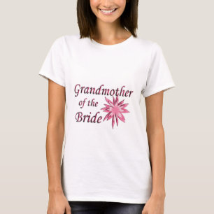 Mormor till Bride Rosa Tee Shirt