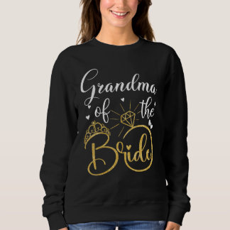 Mormor till bruden bröllop bröllopsdusch Matchande T Shirt