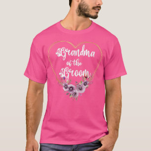 Mormor till brudgummen Shower Bröllopsdag T Shirt
