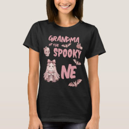 Mormor till den läskiga lilla söta Pinkoween T Shirt