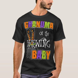 Mormor till det blivande Halloween-tema för baby s T Shirt