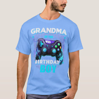 Mormor till födelsedagspojken Matchande familjevid T Shirt
