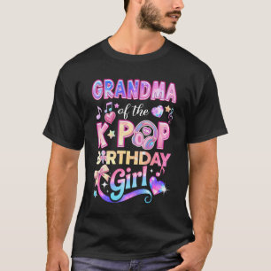 Mormor till K-Pop-födelsedagsflickorna koreansk mu T Shirt