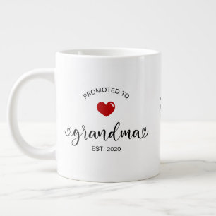 Mormor Uppnådd Uppflyttad Till Mormor Present Jumbo Mugg