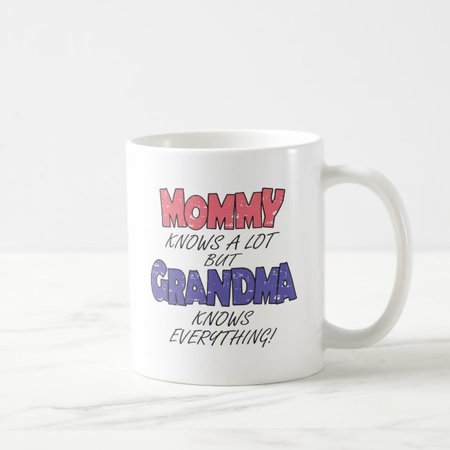 Mormor vet allt kaffemugg (Höger)