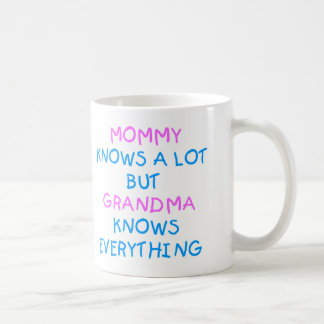 Mormor vet allt | Mors dag Gift Kaffemugg