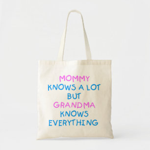 Mormor vet allt Mors dag Gift Tygkasse
