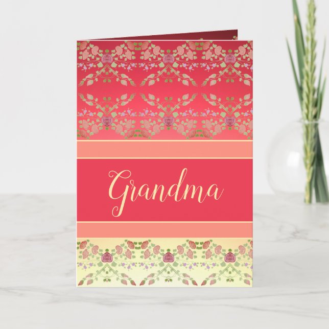 Mormor vi alla Kärlek Kort (Framsida)