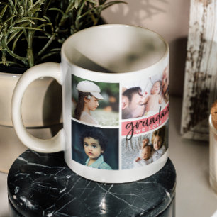 Mormor vi Kärlek din fotosamling Kaffemugg