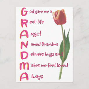 mormor vykort