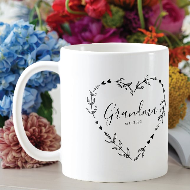 Mormor Year Est. Kaffemugg (Skapare uppladdad)