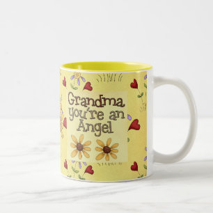 Mormorängel Två-Tonad Mugg