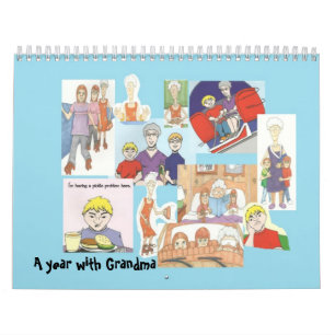 Mormorcollagekalender Kalender