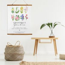 Mormormas Garden Birth Month Flowers Keepsaké