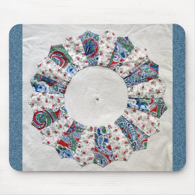 MormorNellies täcke - kvarter #1 Musmatta (Framsidan)