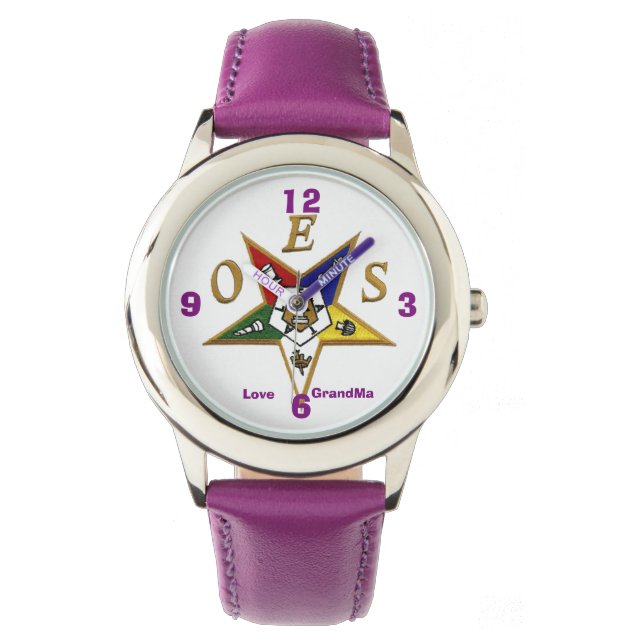 Mormorpresent Armbandsur (Framsida)