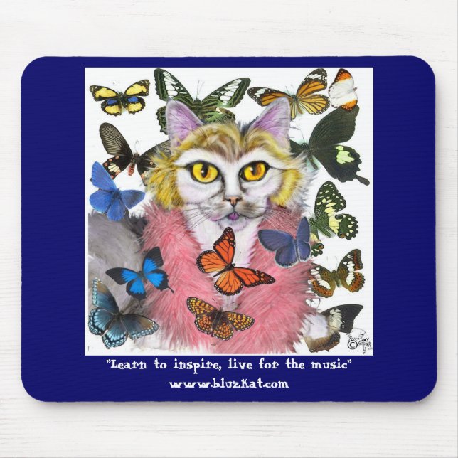 MormorPurrrles inspirera Mousepad Musmatta (Framsidan)