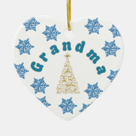 Mormors Anpassningsbar Foto Ornament